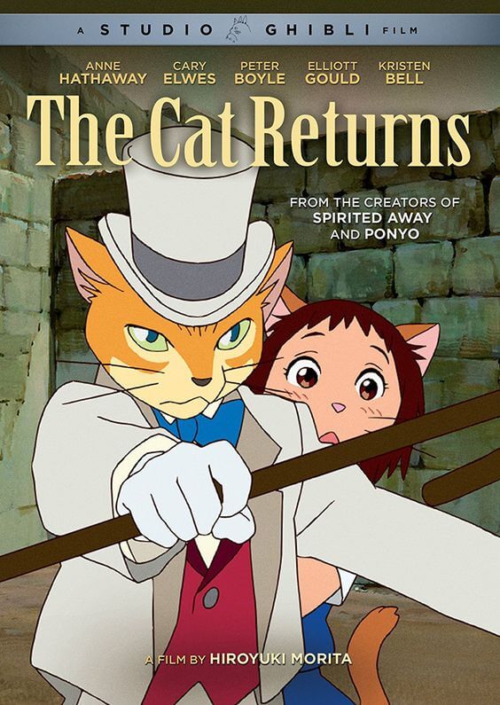 Poster of the Ghibli film The Cats Returns